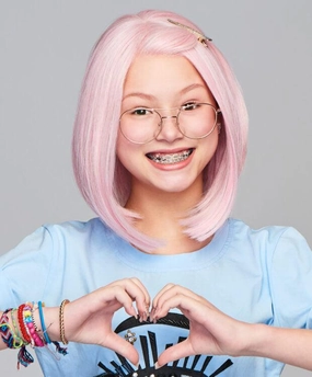 Accessories_Hairdo_Wigs Sweetly Pink Wig by Hairdo | Synthetic Lace Front (Mono Part)