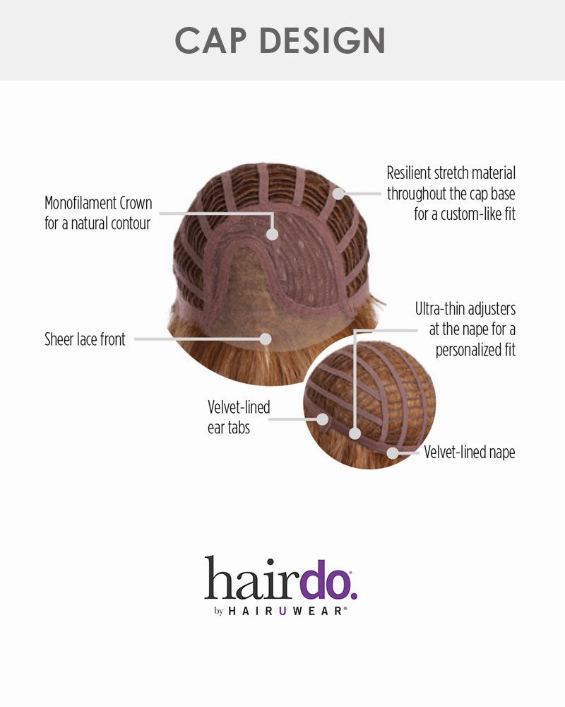 Accessories_Hairdo_Wigs Tousled With Love-Ultra Petite | Kids Lace Front & Monofilament Part Synthetic Wig by Hairdo