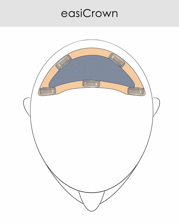 Accessories_Jon Renau_Wigs EasiCrown HH 18 inch (Exclusive) | Remy Human Hair Clip-in Crown Volumizer Topper by Jon Renau