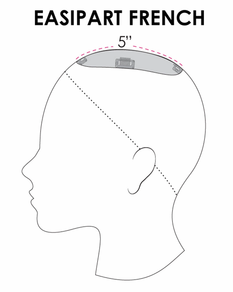 Accessories_Jon Renau_Wigs EasiPart French 18 inch (Exclusive) | Monofilament Remy Human Hair Topper by Jon Renau