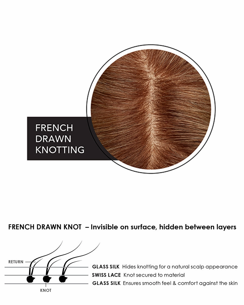 Accessories_Jon Renau_Wigs EasiPart French 8 inch (Exclusive) | Monofilament Remy Human Hair Topper by Jon Renau