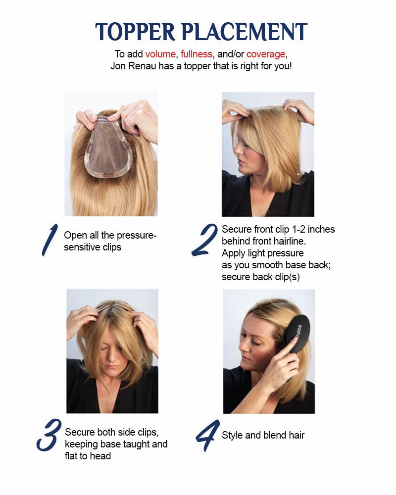 Accessories_Jon Renau_Wigs EasiPart HH XL 18 inch (Exclusive) | Remy Human Hair Clip-in Crown Volumizer Topper by Jon Renau