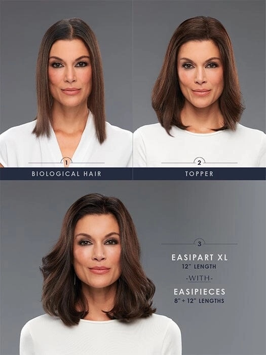 Accessories_Jon Renau_Wigs easiPieces 16" L x 4" W by Jon Renau |Discontinued | Final Sale: No refunds or exchanges