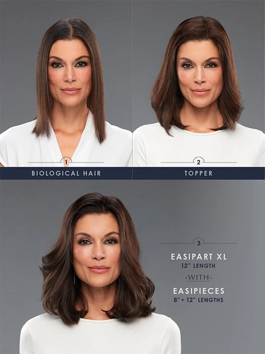 Accessories_Jon Renau_Wigs easiPieces 16" L x 6" W by Jon Renau |Discontinued | Final Sale: No refunds or exchanges