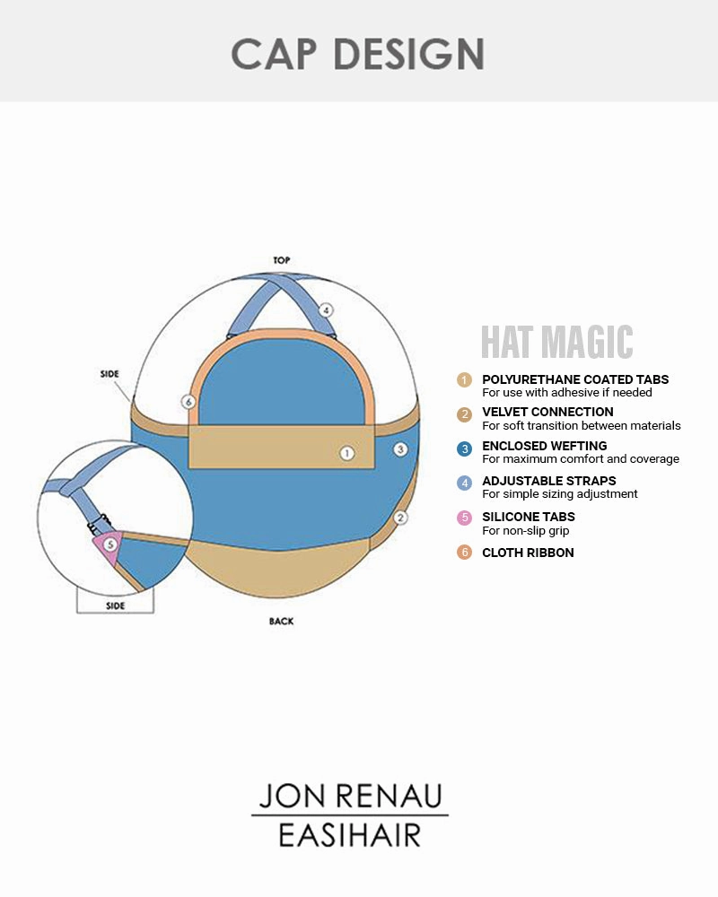 Accessories_Jon Renau_Wigs Hat Magic 16 inch (Exclusive) | Hair Piece by Jon Renau