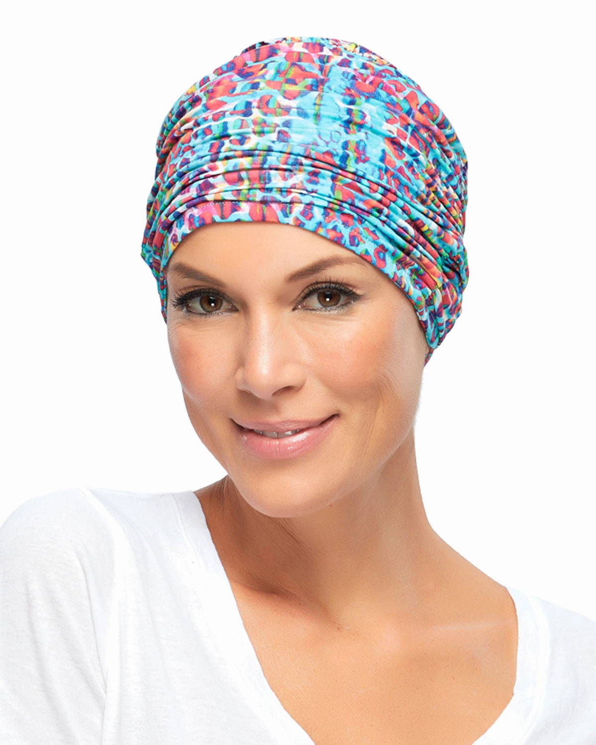 Accessories_Jon Renau_Wigs The Elegant Softie Print Headwear