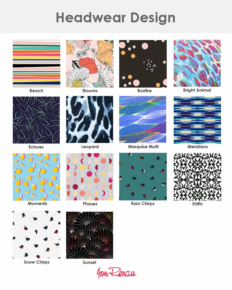 Accessories_Jon Renau_Wigs The Elegant Softie Print Headwear