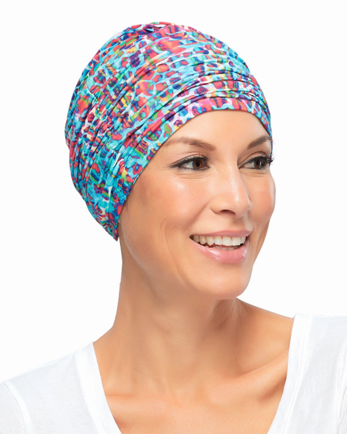 Accessories_Jon Renau_Wigs The Elegant Softie Print Headwear