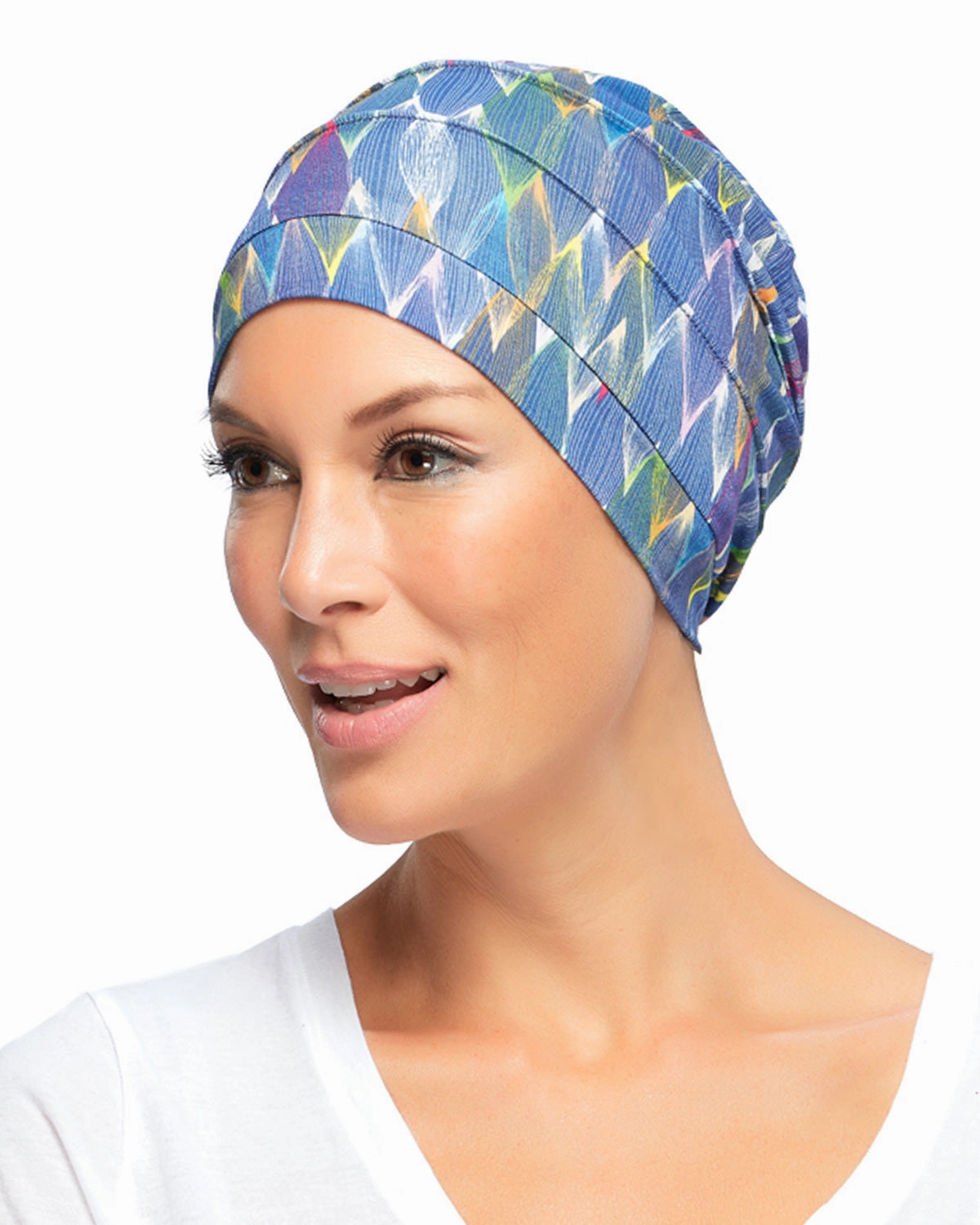 Accessories_Jon Renau_Wigs The Softie Print Headwear