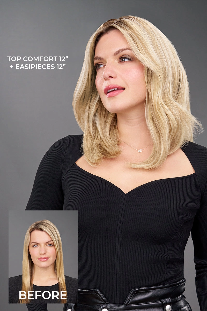 Accessories_Jon Renau_Wigs Top Comfort 12" Human Hair by Jon Renau  Topper Collection