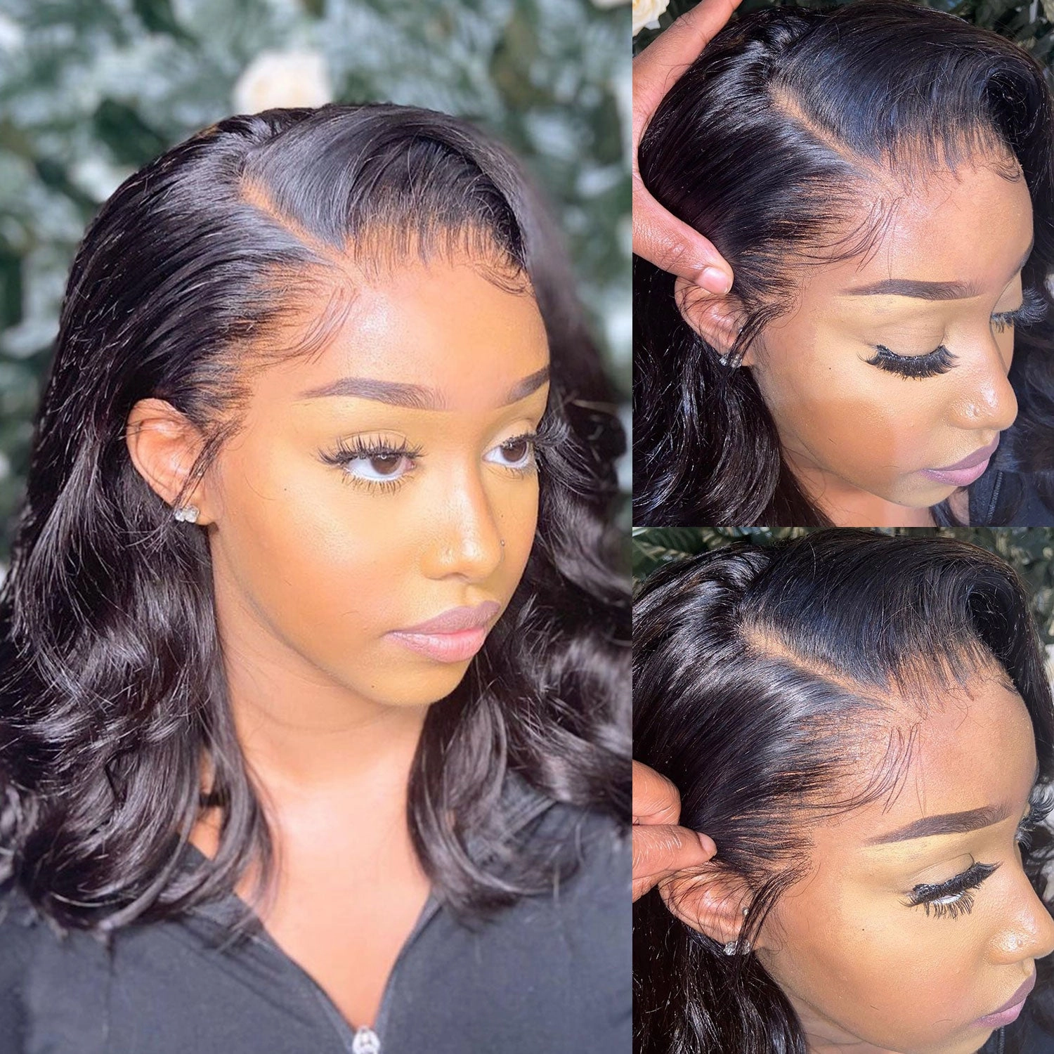 Alicia | 13x6 Skin Melt Lace Front BOB Human Hair Wig Body Wave