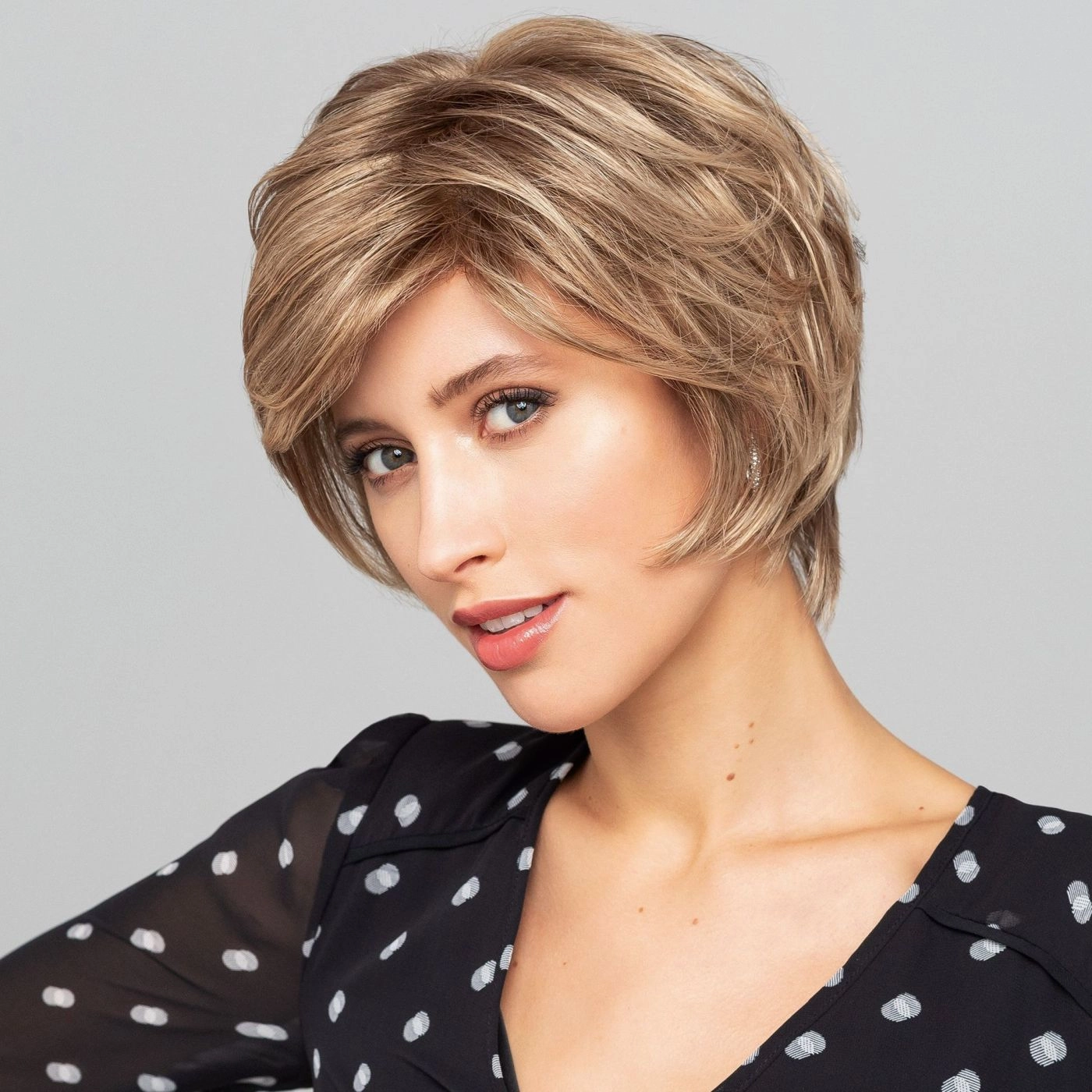 Ashley Mono Lace Wig Gisela Mayer Style Book Page Collection