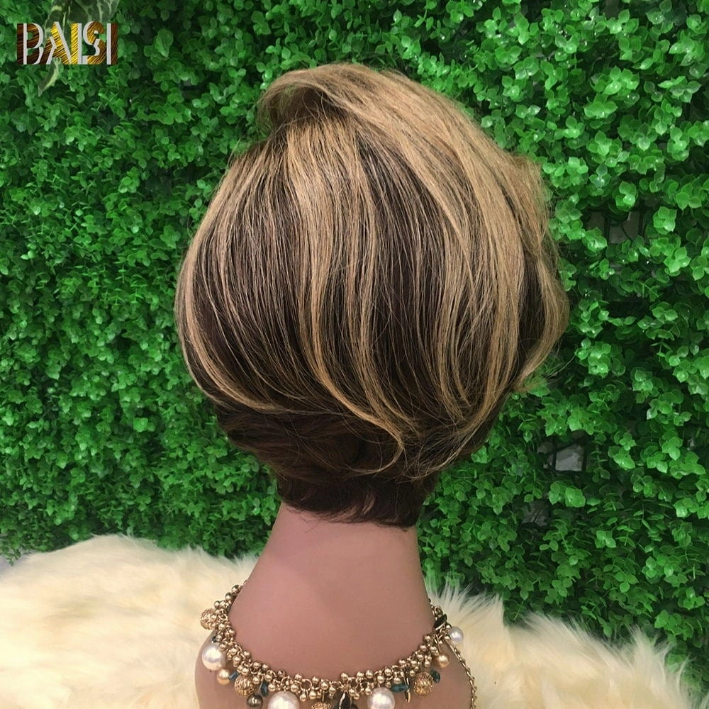 Baisi  #4/27 Pixie Cut wig