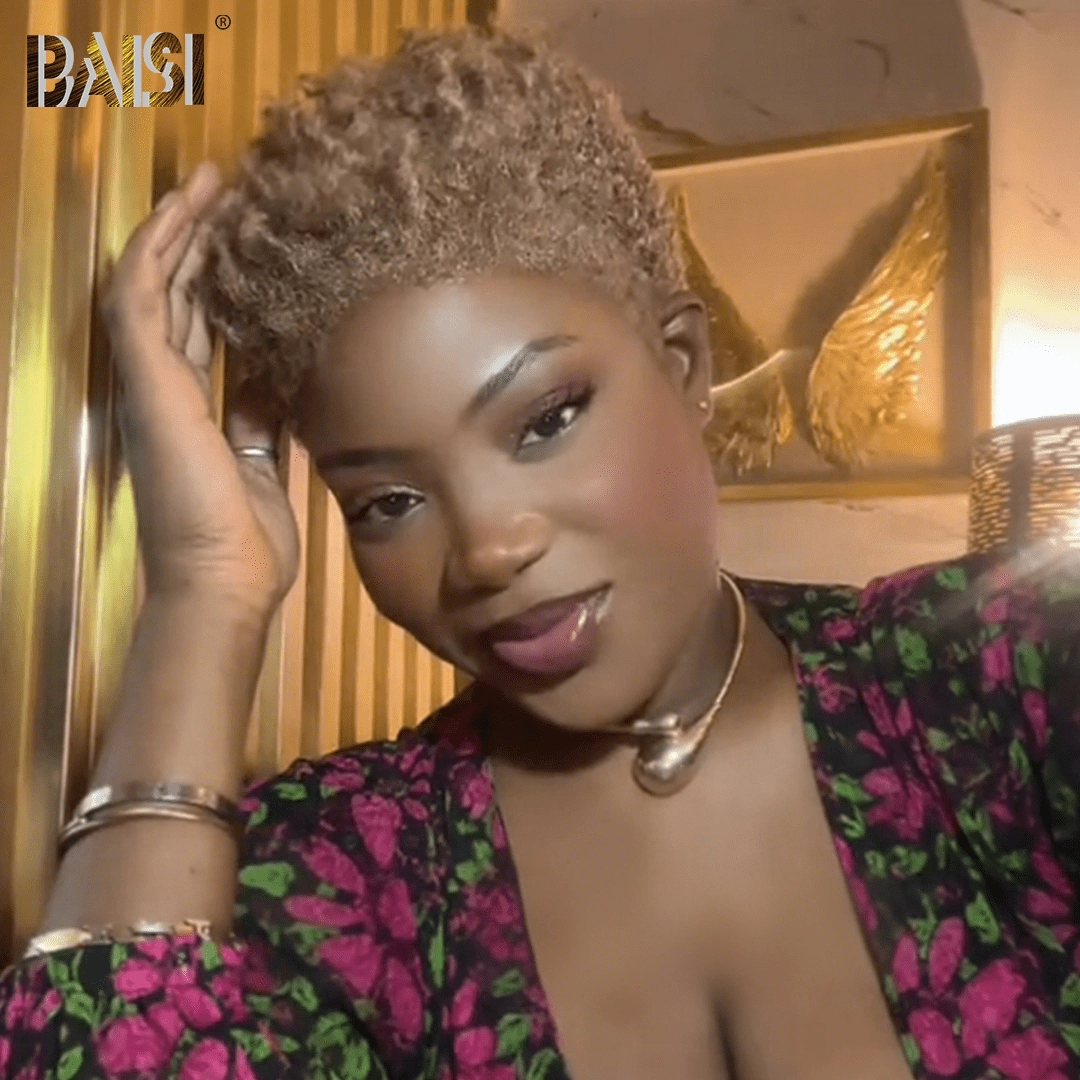 BAISI Charming Short #30 Afro Lace Wig
