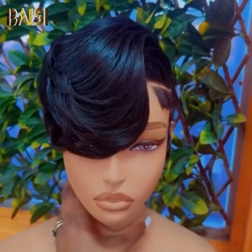 BAISI Full Lace Already Styled Side Part Wig