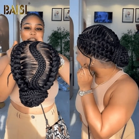 BAISI Full Lace Fashion Braid Wig