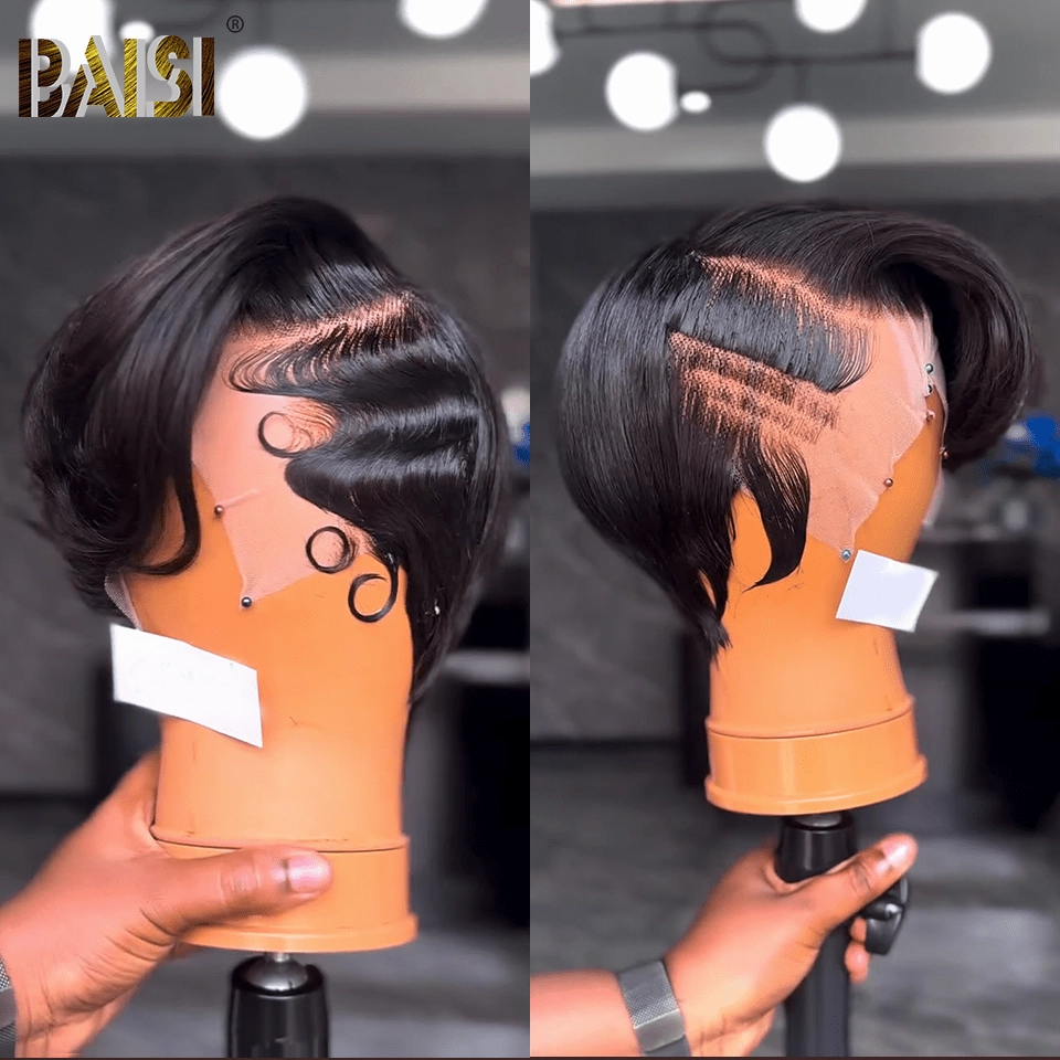 BAISI Full Lace Side Part With Wave Wig
