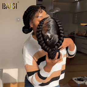 BAISI Full Lace Special Braid Wig