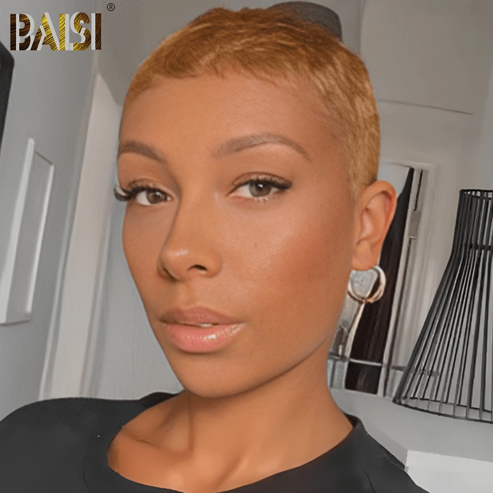 BAISI Full Lace Super Short Sraight #30 Wig