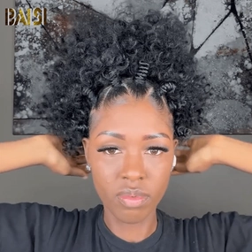 BAISI Full Lace WIth Bouncy Curl Wig