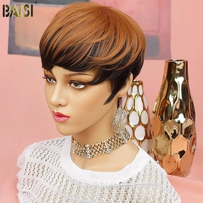 BAISI Machine Made 1B/30 Short Wig