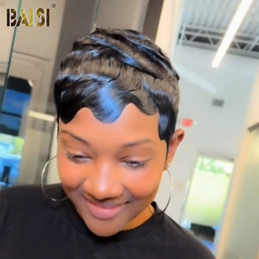 BAISI Quick Wave Fashion Lace Wig