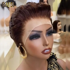 BAISI Sexy #4 Pixie Layered Lace Wig