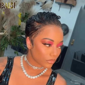Baisi Sexy Pixie Cut Short Hair Wig