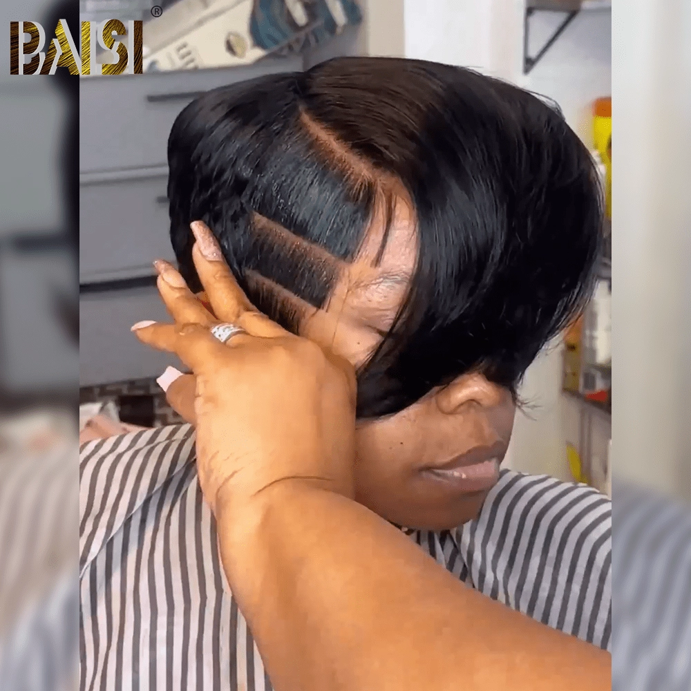BAISI Sexy Side Part Full Lace Wig