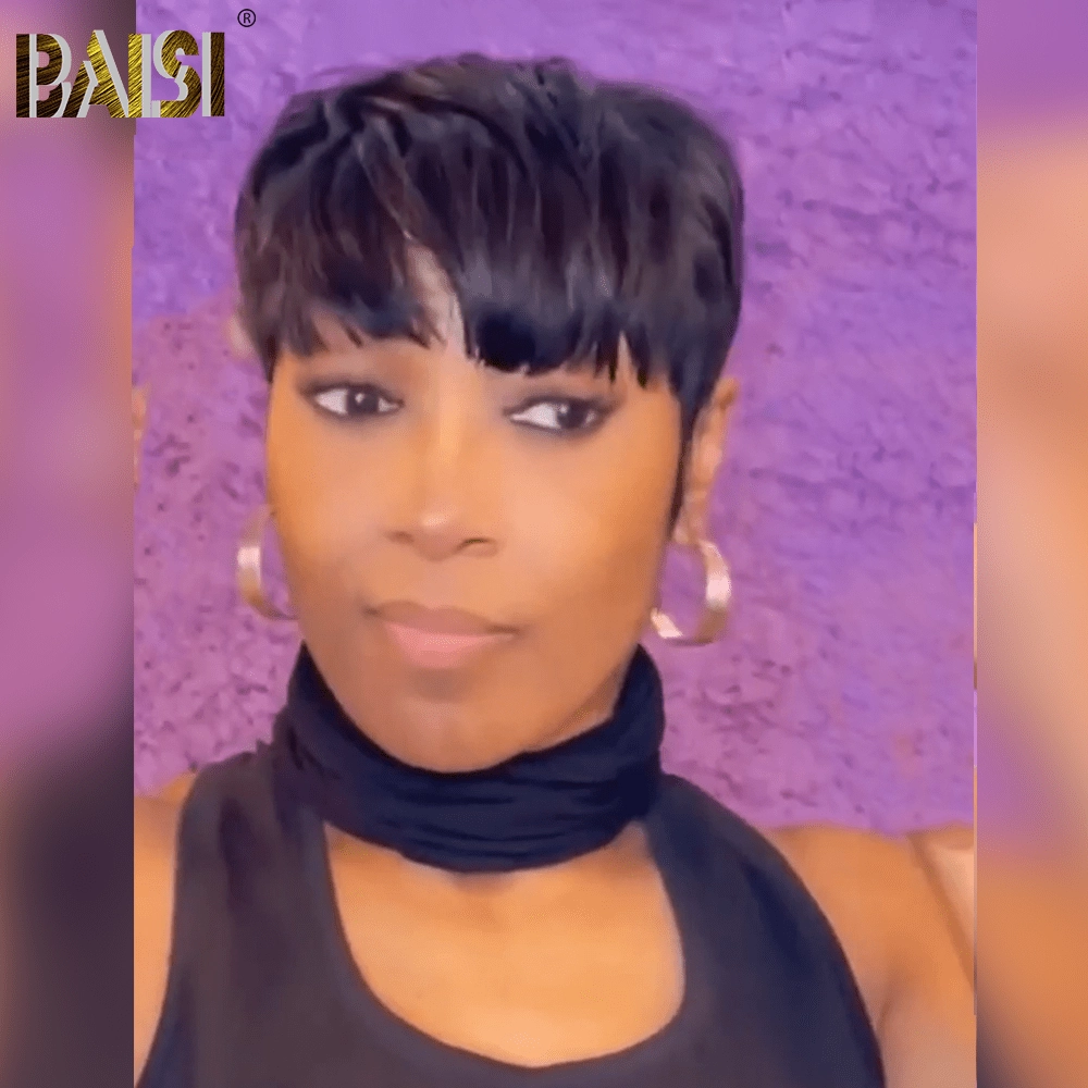 BAISI Straight Quick Wig