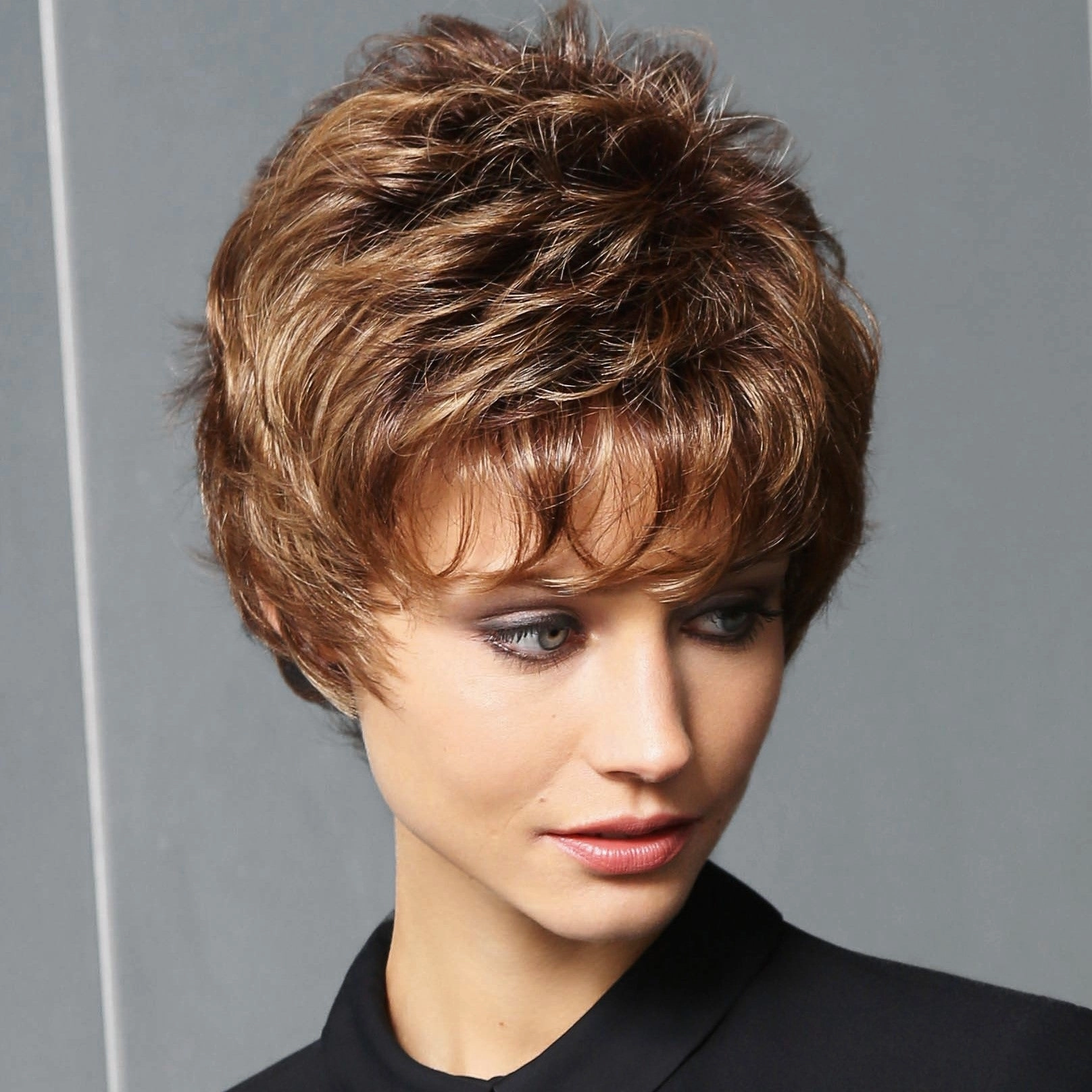 Beautiful Mono Lace Front Wig Gisela Mayer Style Book Short Collection