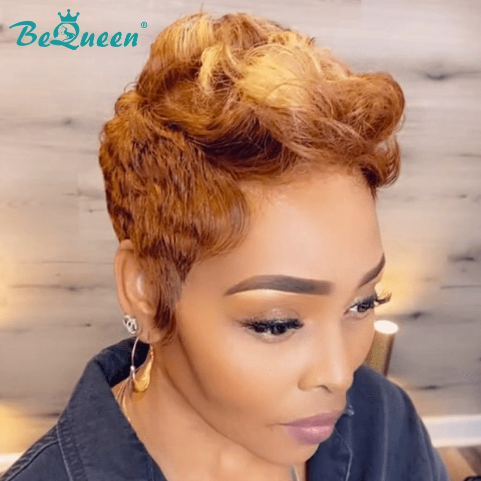 Bequeen Amber Waves Pixie Lace Wig