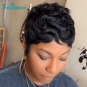 Bequeen Pixie Cut Wig Special Style
