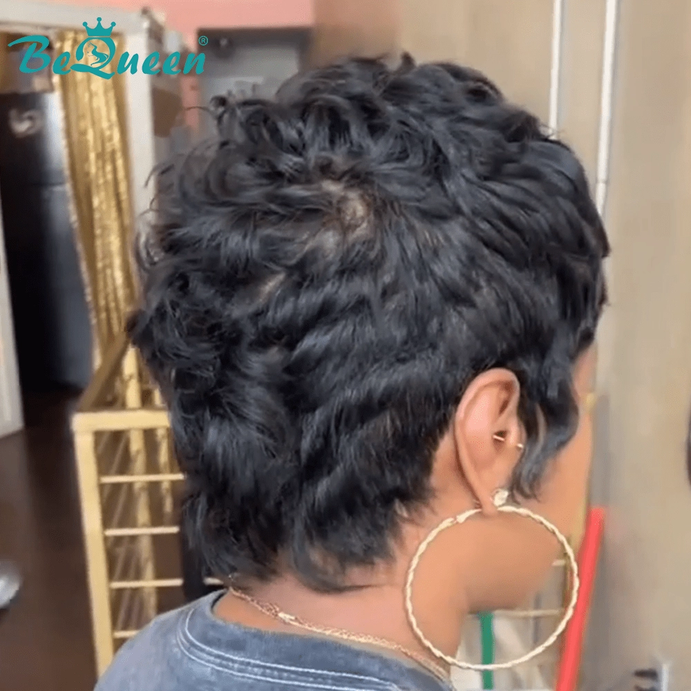 Bequeen Pixie Cut Wig Special Style