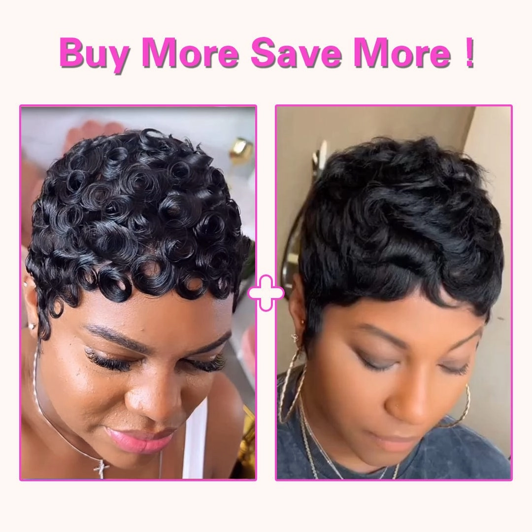 Bequeen Pixie Cut Wig Special Style