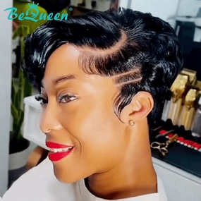 Bequeen Pixie Wig Effortless Style Lace Wig