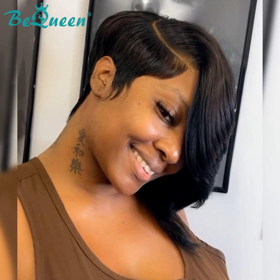 Bequeen Sexy Side Part Pixie Lace Wig