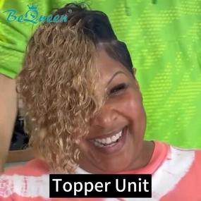 Bequeen Topper Unit wig
