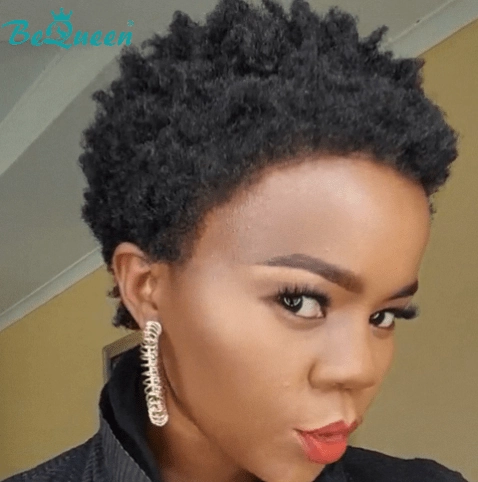 Bequeen Vibrant Afro Elegance Pixie Wig