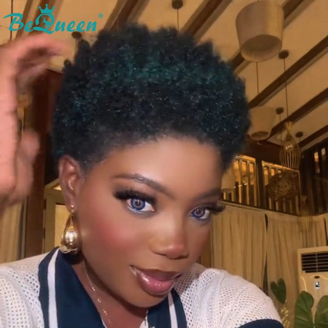 Bequeen Vibrant Lowcut Elegance Pixie Lace Wig