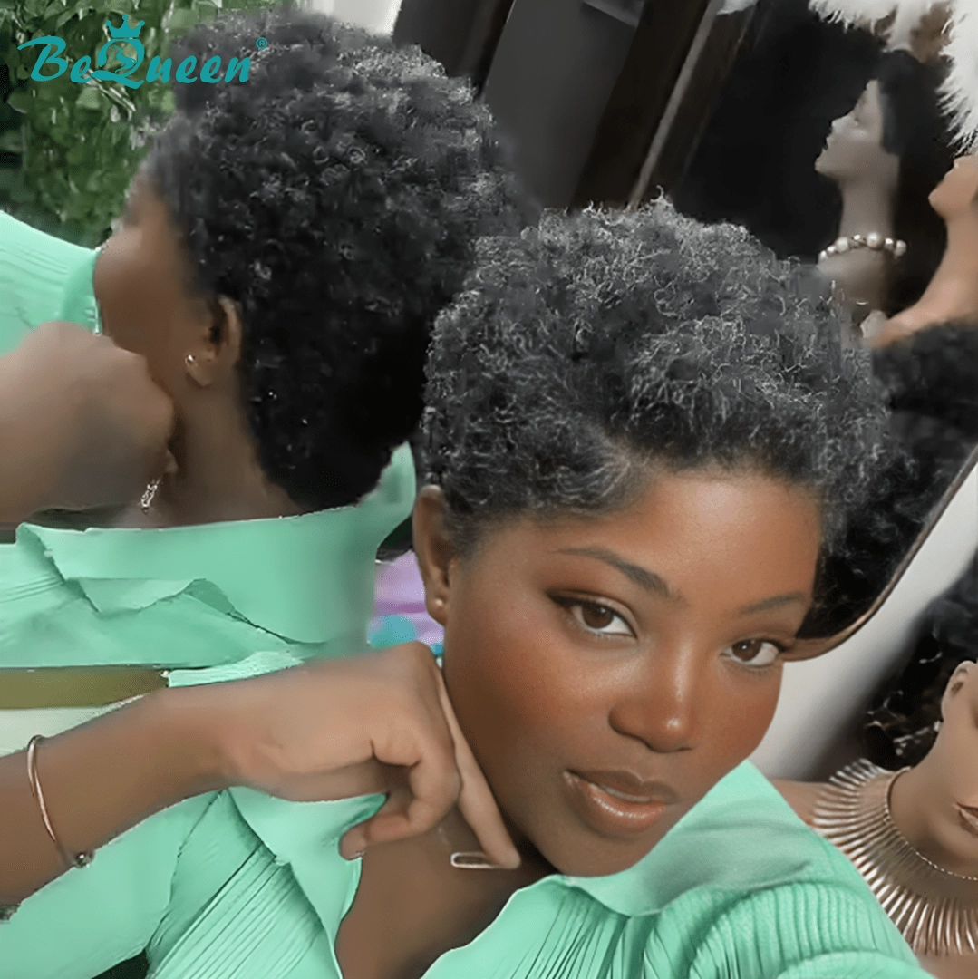 Bequeen Vibrant Lowcut Elegance Pixie Lace Wig