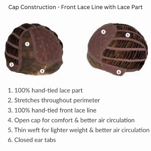 Blaze in 2/4 - Naturalle Front Lace Line Collection by Estetica Designs ***CLEARANCE***