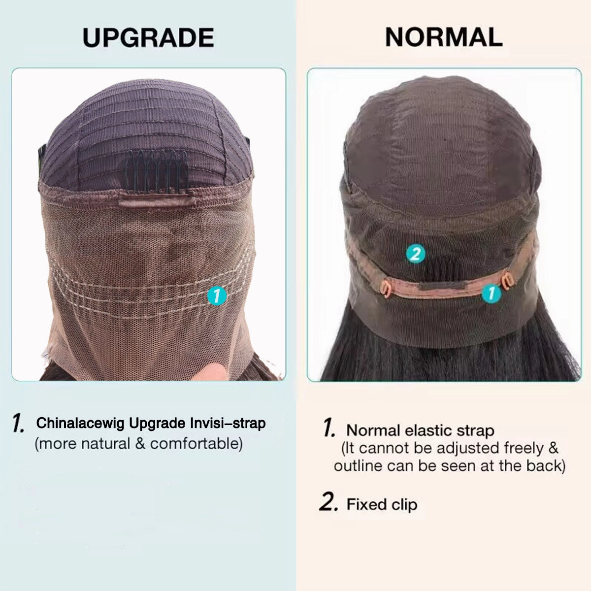 Chinalacewig Bob Wave Invisible HD Lace 360 Lace Frontal Wigs Natural Wave Short Wigs CF250