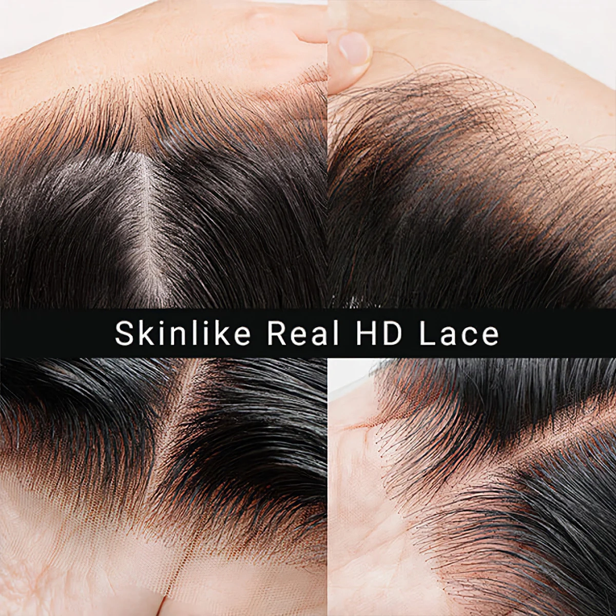 Chinalacewig Custom Wig 100% Human Virgin Hair High End HD Full Lace Wig Silk Straight 30 inch 200% density Custom01