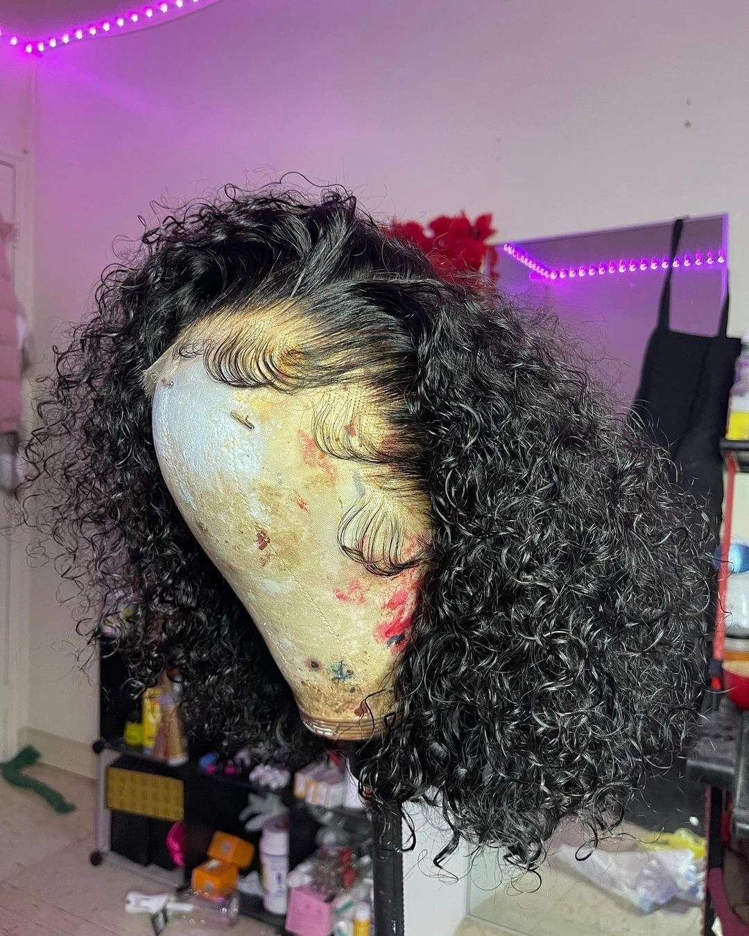 CLEARANCE Elian | Diamond Fake Scalp 13X4 Bob Wig | Water Wave