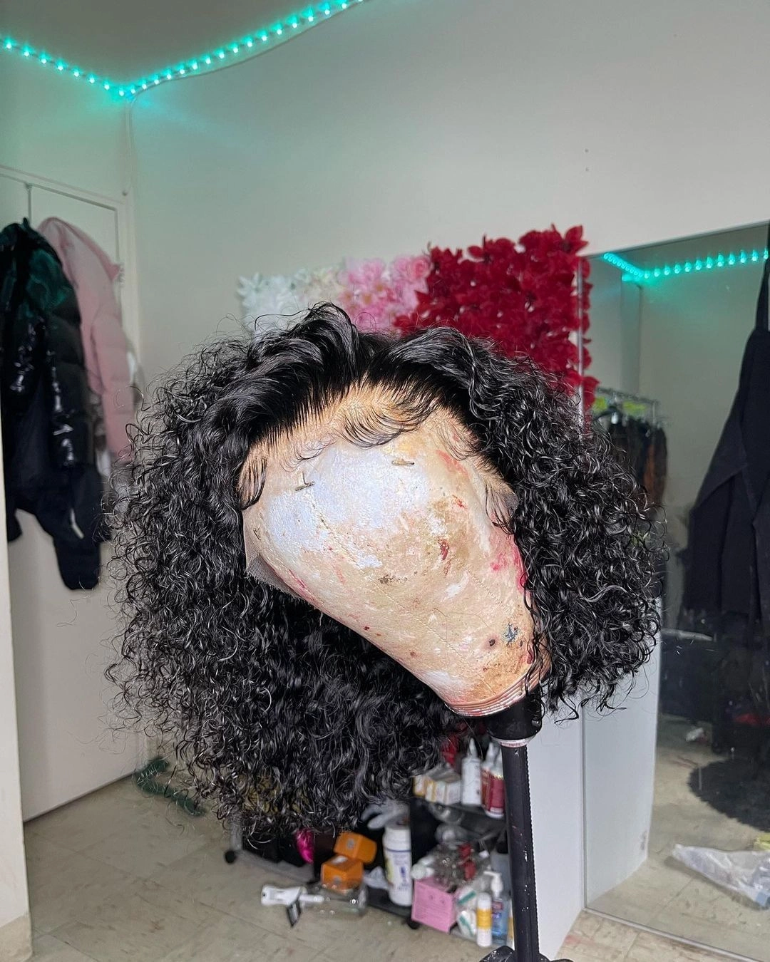 CLEARANCE Elian | Diamond Fake Scalp 13X4 Bob Wig | Water Wave