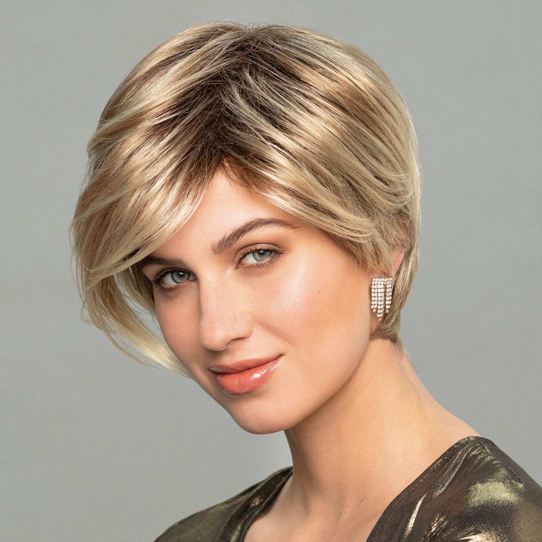 Cyber Left Mono Lace Wig Gisela Mayer Style Book Short Collection