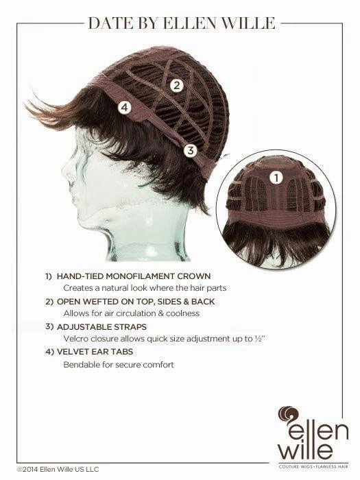 Date Wig by Ellen Wille | Synthetic