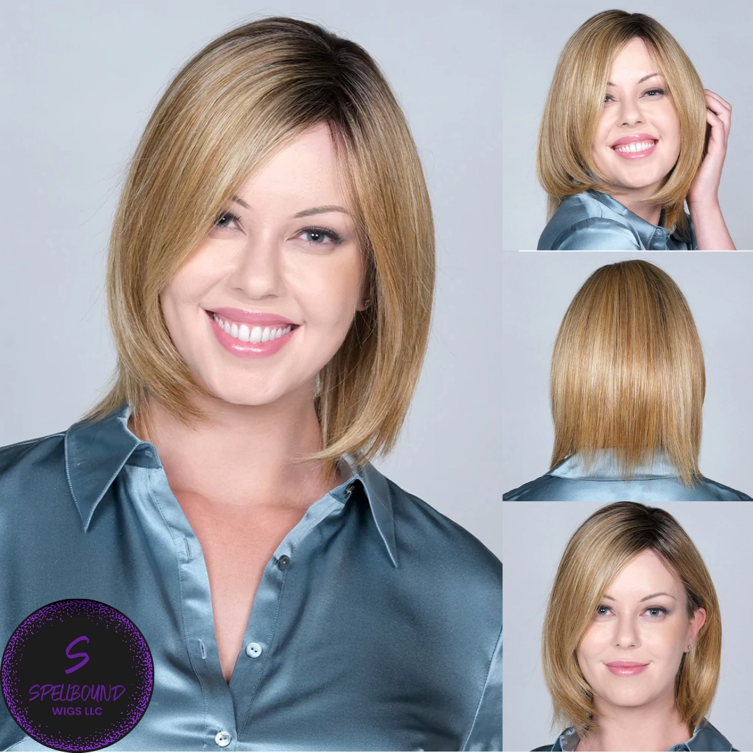 Double Shot Bob 100% Hand Tied  - Caf Collection by BelleTress