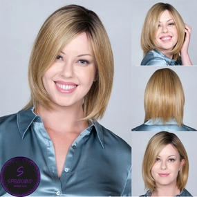 Double Shot Bob 100% Hand Tied  - Caf Collection by BelleTress